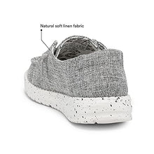 Load image into Gallery viewer, Hey Dude Women's Wendy L Linen Size 10 | Women’s Shoes | Women’s Lace Up Loafers | Comfortable &amp; Light-Weight
