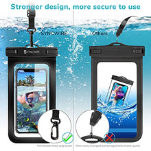 Load image into Gallery viewer, Syncwire Waterproof Phone Pouch [2-Pack] - Universal IPX8 Waterproof Phone Case Dry Bag with Lanyard Compatible with iPhone 13/12/11 Pro XS MAX XR X 8 7 6 Plus Samsung S22 S20 and More Up to 7 Inches
