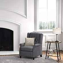 Load image into Gallery viewer, Amazon Brand – Ravenna Home Pritchard Classic Recliner, 29.1"W, Dark Grey
