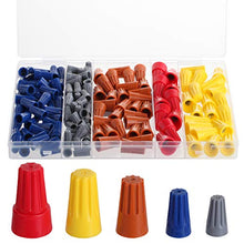 Load image into Gallery viewer, Bates- Wire Nuts, Wire Nuts Assortment,150 pcs, Electrical Wire Connectors, Wire Nut, Wire Caps, Wire Connectors Twist, Electrical Wire Nuts, Wire Caps Electrical, Electrical Caps for Wires
