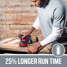 Load image into Gallery viewer, SKIL PWRCore 20 Brushless 20V 5-Inch Random Orbital Sander, Includes 2.0Ah Lithium Battery and PWRJump Charger - SR660302
