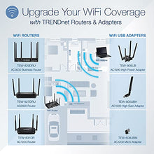 Load image into Gallery viewer, TRENDnet AC1200 Dual Band WiFi Router, TEW-831DR, Gigabit WAN Port, 4 x 5dBi Antennas, Wireless AC 867Mbps, Wireless N 300Mbps, Business/Home Wireless AC Router for High Speed Internet,MU-MIMO Support

