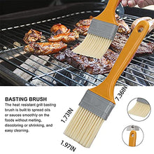 Load image into Gallery viewer, PAUL MAIER Grill Tool Set Including Filet Knife with Scabbard, Multi-Function Heavy-Duty Scissors, Barbecue Tongs, Barbecue Brush2 ，Wooden Handle Barbecue Needle10, Waterproof Storage Bag
