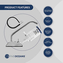 Load image into Gallery viewer, TMC Marine Electric Galley Water Pump Kit with Faucet for Boats, RVs and Trailers, Five Oceans FO738
