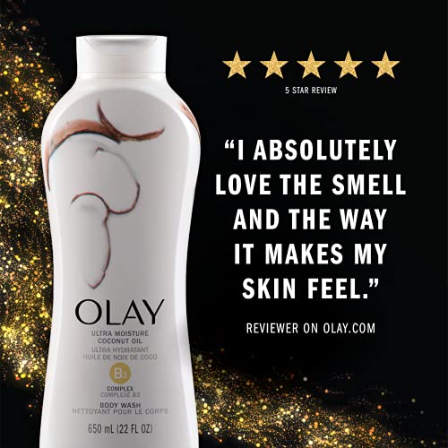 Load image into Gallery viewer, Olay Ultra Moisture Coconut Oasis Body Wash, for Smooth and Healthy Looking Skin, 22 Fl Oz (Pack of 4)