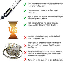 Load image into Gallery viewer, LE-JX Led Rear Glass Lift Gate Dome Light Bar for Wrangler 2007-2018 - JK JKU, 2018-2020 JL JLU, 1997–2006 TJ Rear Cargo Tailgate Light Led Liftgate Dome Light Bar,Lighting Adjustable with Remote
