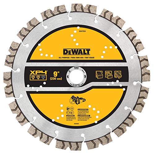 DEWALT SEGMENTED XP4 ALL PURPOSE BLADE, 9IN (DW47924)