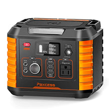 Load image into Gallery viewer, Portable Camping Generator, 330W/78000mAh Portable Power Station, CPAP Battery Power Supply,Solar Generator with110V AC, 12V/10A DC,QC3.0 &amp;TypeC, Wireless Charger,SOS Light for Travel Home Emergency
