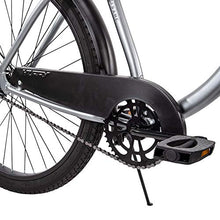 Load image into Gallery viewer, Huffy 26" Cranbrook Men's Beach Cruiser Comfort Bike, Silver
