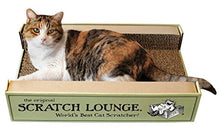 Load image into Gallery viewer, The Original Scratch Lounge - Worlds Best Cat Scratcher - Includes Catnip
