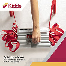 Load image into Gallery viewer, Kidde Fire Escape 2-Story Ladder, Escape Ladder, 13-Foot Anti-Slip Rungs, Rope Ladder
