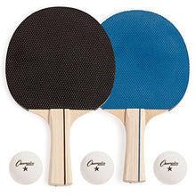 Load image into Gallery viewer, Champion Sports Anywhere Table Tennis: Ping Pong Paddles, Balls, and Portable Net &amp; Post Set To Go
