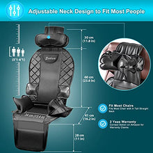 Load image into Gallery viewer, Sotion Back Massager with Air Compress &amp; Heat, Vibrating Massage Chair Pad for Home or Office Use ,Height Adjustable Massage Seat Helps Relieve Stress and Fatigue for Neck, Back, Waist and Hips
