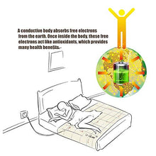 Load image into Gallery viewer, Grounding Sheet Silver Fiber Grounding Mat with Grounded Connection Cord Safe Sleep Therapy EMF Protection (76x80in)
