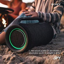 Load image into Gallery viewer, Sony SRS-XG500 X-Series Wireless Portable-Bluetooth Party-Speaker IP66 Water-Resistant and Dustproof with 30 Hour-Battery

