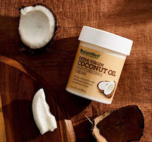 Load image into Gallery viewer, NATUREWELL Extra Virgin Coconut Oil Moisturizing Cream for Face, Body, and Hands, Lightweight, Intense Hydration to Maintain Softer, Smoother, &amp; Suppler Skin, 16 Oz
