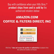 Load image into Gallery viewer, Hills Bros Original Blend Ground Coffee, Medium Roast, Full-Bodied Classic Rich Coffee Taste, Balanced for Optimum Caffeine, 26 Oz
