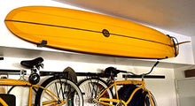Load image into Gallery viewer, StoreYourBoard Naked Surf, The Original Minimalist Surfboard Wall Rack, Display Rack, Black
