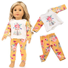 Load image into Gallery viewer, ZQDOLL 19 pcs Girl Doll Clothes Gift for American 18 inch Doll Clothes and Accessories, Including 10 Complete Sets of Clothing
