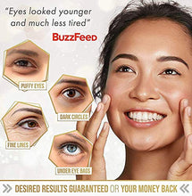 Load image into Gallery viewer, 24K Gold Eye Mask– 20 Pairs - Puffy Eyes and Dark Circles Treatments – Look Less Tired and Reduce Wrinkles and Fine Lines Undereye, Revitalize and Refresh Your Skin
