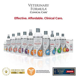 Veterinary Formula Clinical Care Antiseptic and Antifungal Shampoo for Dogs and Cats, 16 oz – Medicated Shampoo to Relieve, Heal and Soothe Fungal and Bacterial Skin Infections, White (FG01320)