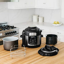 Load image into Gallery viewer, Ninja FD401 Foodi 8-Quart 9-in-1 Deluxe XL Pressure Cooker, Broil, Dehydrate, Slow Cook, Air Fryer, and More, with a Stainless Finish
