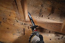 Load image into Gallery viewer, BOSCH RDN12V 5 pc. 12 In. 5/8 TPI Edge Reciprocating Saw Blades for Wood/Nail Demolition
