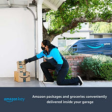 Load image into Gallery viewer, myQ Chamberlain Smart Garage Control - Wireless Garage Hub and Sensor with Wifi &amp; Bluetooth - Smartphone Controlled, New Design, myQ-G0401-ES, White
