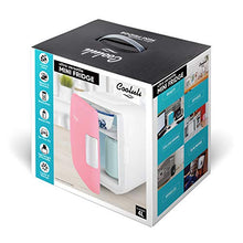 Load image into Gallery viewer, Cooluli Skincare Mini Fridge for Bedroom - Car, Office Desk &amp; Dorm Room - Portable 4L/6 Can Electric Plug In Cooler &amp; Warmer for Food, Drinks, Beauty &amp; Makeup - 12v AC/DC &amp; Exclusive USB Option, Pink
