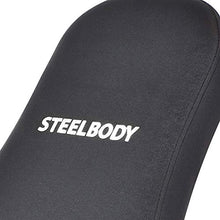 Load image into Gallery viewer, Steelbody Deluxe 6 Position Utility Weight Bench for Weightlifting and Strength Training STB-10105, Black-Brown
