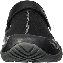 Load image into Gallery viewer, crocs Men's Swiftwater Mesh Deck Sandal Sport, Black, 12 M US
