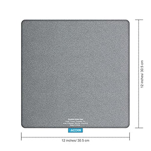 Heat Press Mat Double Sides Used Ironing Insulation Mat for Cricut Easypress, T Shirts and HTV Vinyl Projects (12''x12'')