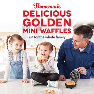Dash DMW001CU Machine for Individual, Paninis, Hash Browns, other Mini waffle maker, 4 inch, Copper