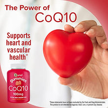 Load image into Gallery viewer, CoQ10 Gummies, Qunol CoQ10 100mg, Delicious Gummy Supplements, Helps Support Heart Health, Vegan, Gluten Free, Ultra High Absorption, 2 Month Supply (60 Count, Pack of 2)
