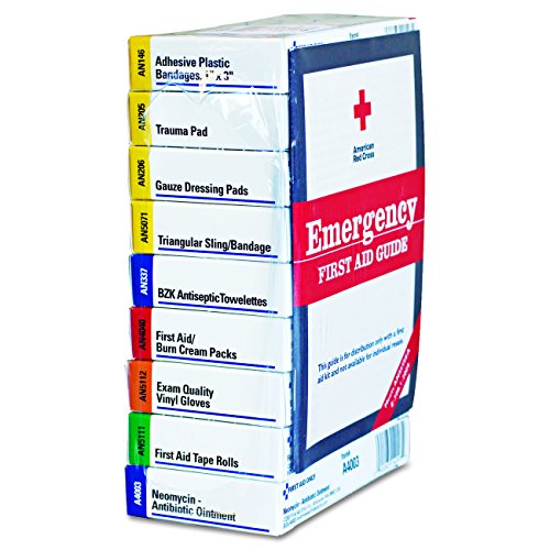 First Aid Kit Refill for 10 People, 59 Count