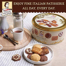 Load image into Gallery viewer, Minivoglie Gift Tin by Matilde Vicenzi | Assortment of Patisseries, Puff Pastries and Cookies | Made in Italy | 17.63oz (500g) Decorative Tin | All-Natural, Kosher, Dairy
