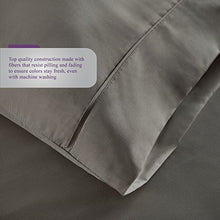 Load image into Gallery viewer, Hotel Luxury Bed Sheets Set 1800 Series Platinum Collection Softest Bedding, Deep Pocket,Wrinkle &amp; Fade Resistant (Queen,Gray)
