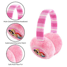 Load image into Gallery viewer, Disney Toddler Winter Earmuffs and Kids Gloves, Princess Ear Warmers, Pink, Little Girls, Ages 4-7
