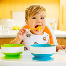 Load image into Gallery viewer, Munchkin Stay Put Suction Bowl,Purple, Green &amp; Blue 3 Pack
