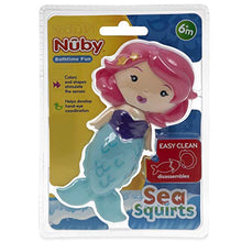 Load image into Gallery viewer, Nuby Mermaid Aquatic Bath Squirter Toy, Bpa Free, 6+ Mth, 5"
