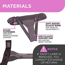 Load image into Gallery viewer, BraceAbility Pelvic Pro Prolapse Support Belt - Women&#39;s Prolapsed Uterus Patent-Pending Girdle for Dropped Bladder, Vulvar Varicosities, Postpartum Recovery, and Symphysis Pubis Dysfunction Pain (M)
