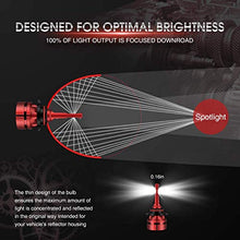 Load image into Gallery viewer, Torchbeam T2 9005/HB3 9006/HB4 LED Bulb Combo, 60W 16000 Lumens 6500K Super Bright Replacement Bulbs Kit, 400% Brightness, Canbus Ready, Plug and Play with Fan, Pack of 4
