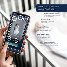 Load image into Gallery viewer, Nanit Pro Complete Baby Monitoring System Bundle – Includes 1080p Camera, Travel Multi-Stand, Smart Sheets Crib Sheet, Breathing Wear Band - Tracks Infant Sleep, Breathing Motion, and Height
