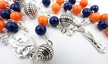 Load image into Gallery viewer, HOUSTON PRO BASEBALL CATHOLIC ROSARY BEADS
