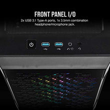Load image into Gallery viewer, Corsair iCUE 220T RGB Airflow Tempered Glass Mid-Tower Smart Case - Black (CC-9011173-WW)
