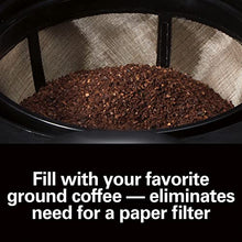 Load image into Gallery viewer, Hamilton Beach Permanent Gold Tone Filter, Fits Most 8 to 12-Cup Coffee Makers (/80675 )
