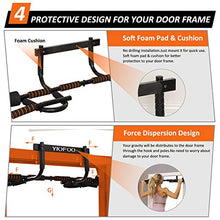 Load image into Gallery viewer, Doorway Pull Up Bar with Ergonomic Grip, Exercise Equipment Body Gym System No Screws Trainer, Multi-Grip Chin Up Bar &amp; Exercise Bar &amp; Home Workout
