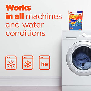 Tide Pods Laundry Detergent Soap Pods, Original, 3 Bag Value Pack, HE Compatible, 111 count