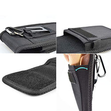 Load image into Gallery viewer, Njjex Cell Phone Holster for Samsung Galaxy S22 Ultra S21 S20+ S10 S9 Note 20 A01 A11 A21 A51 A71 A02S A12 A32 A42 A52 A13 iPhone 13 Pro Max 12 11 XS XR 7 8+ Nylon Belt Clip Holster Phone Holder Pouch

