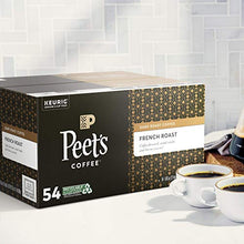Load image into Gallery viewer, Peet's Coffee French Roast, Dark Roast, 54 Count Single Serve K-Cup Coffee Pods for Keurig Coffee Maker
